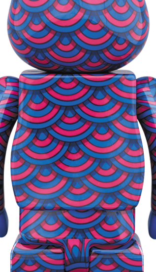 Kujaku Peacock 1000% Bearbrick by Yasuto Sasada (Pre-owned)