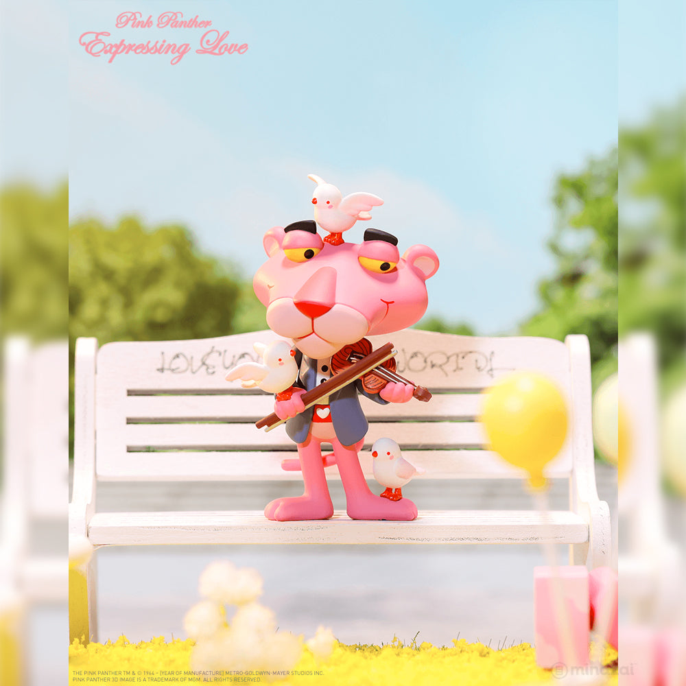 Pink Panther Expressing Love Blind Box Series by POP MART