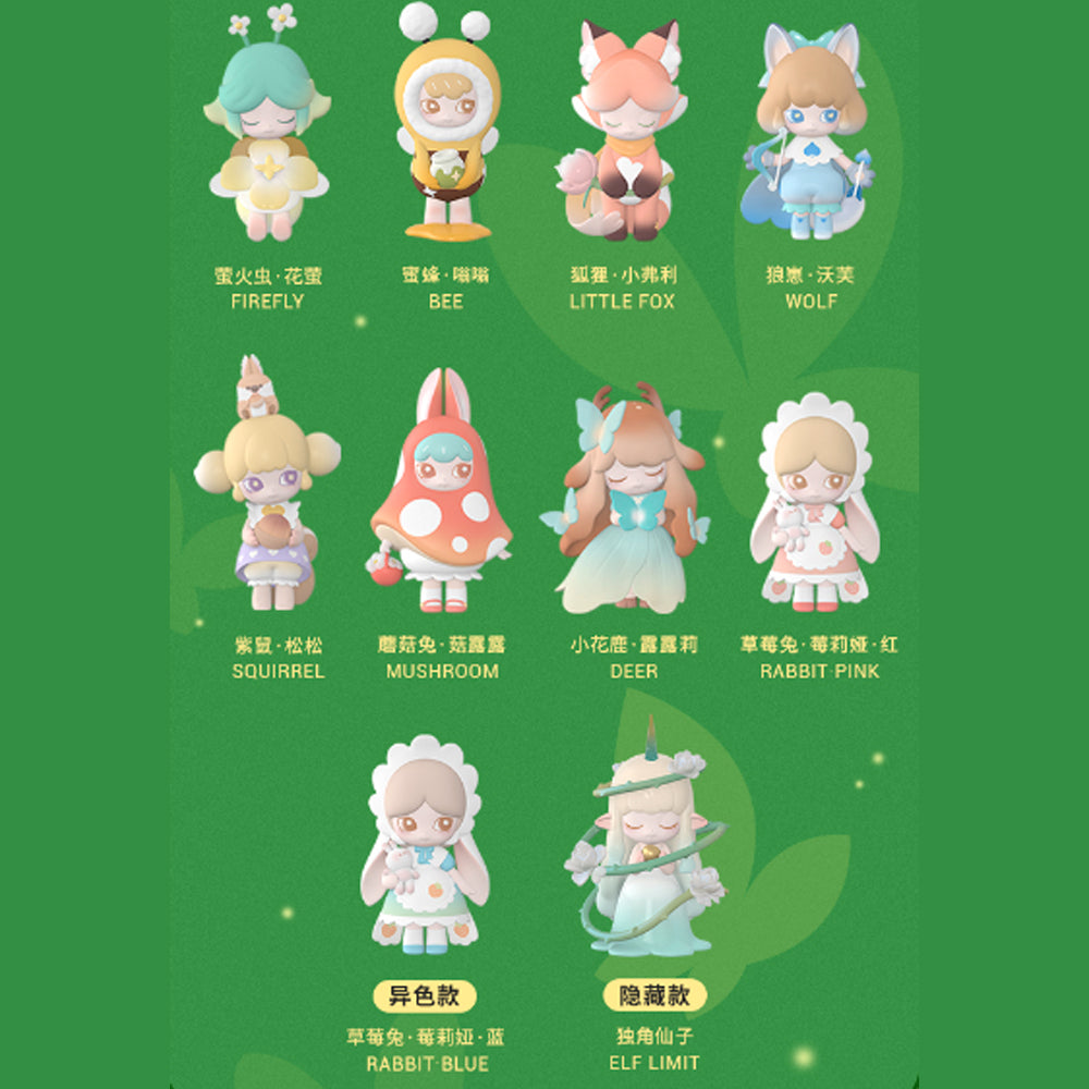 Laplly Firefly Forest Blind Box Series by 52Toys