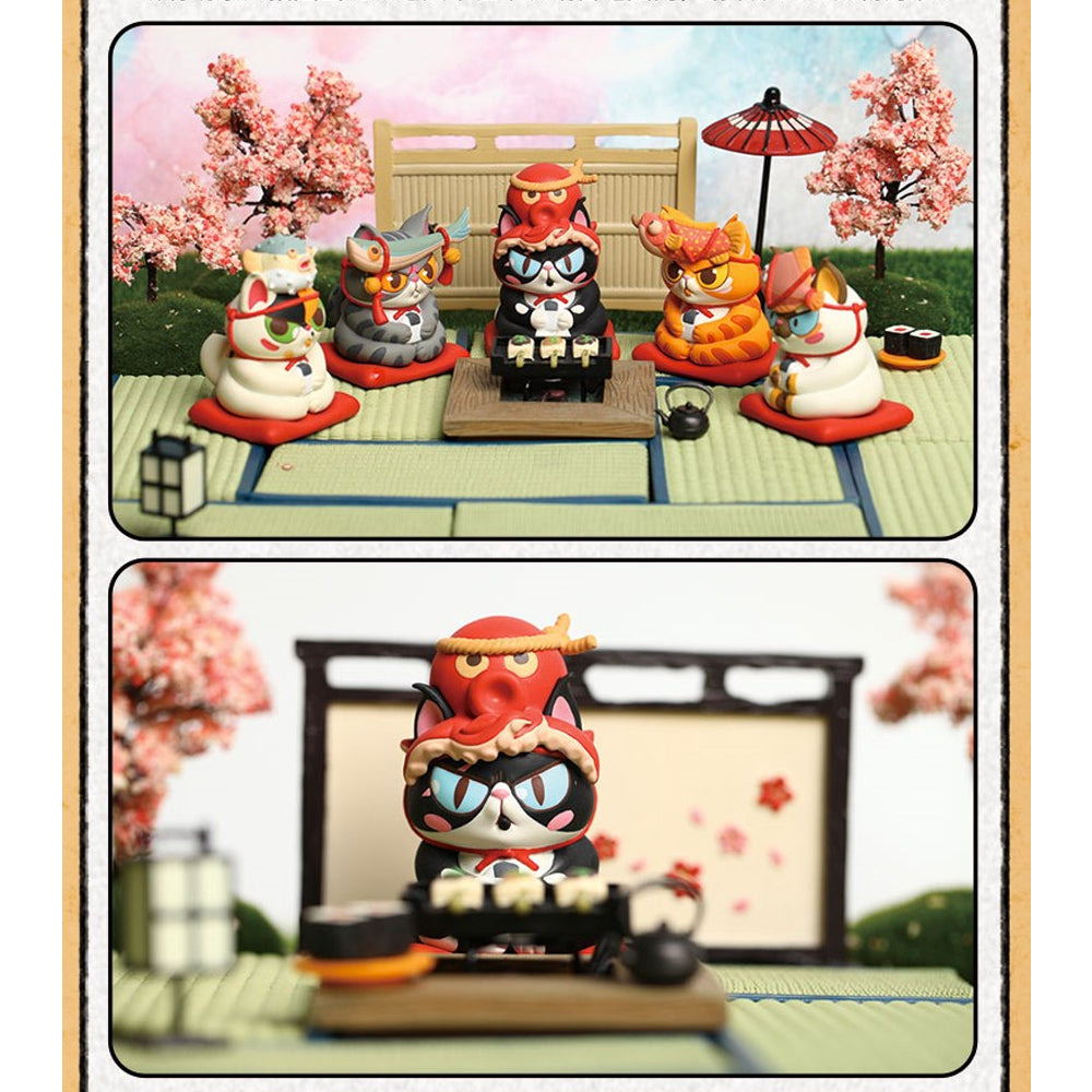 Noodle Cat Food On Head Blind Box Series by 52Toys