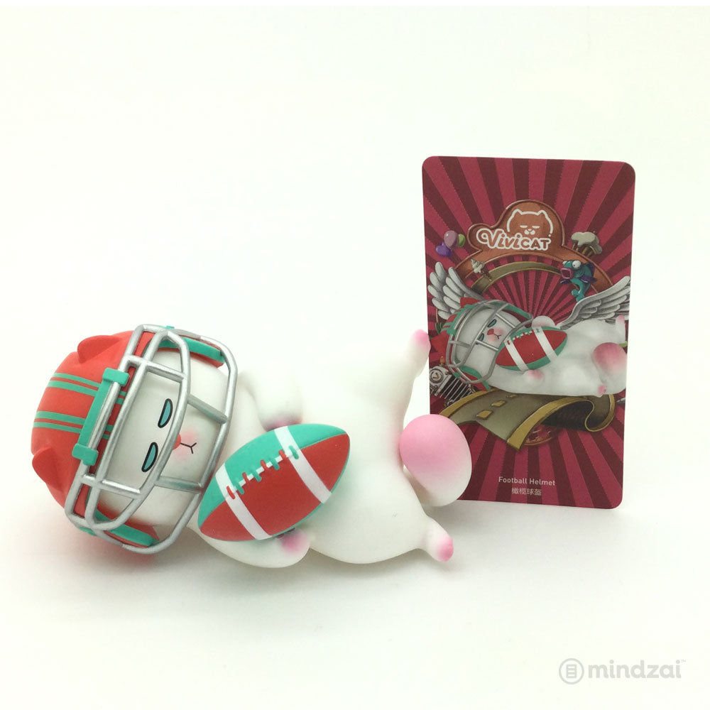 Vivicat Helmet Series by POP MART - Football Helmet