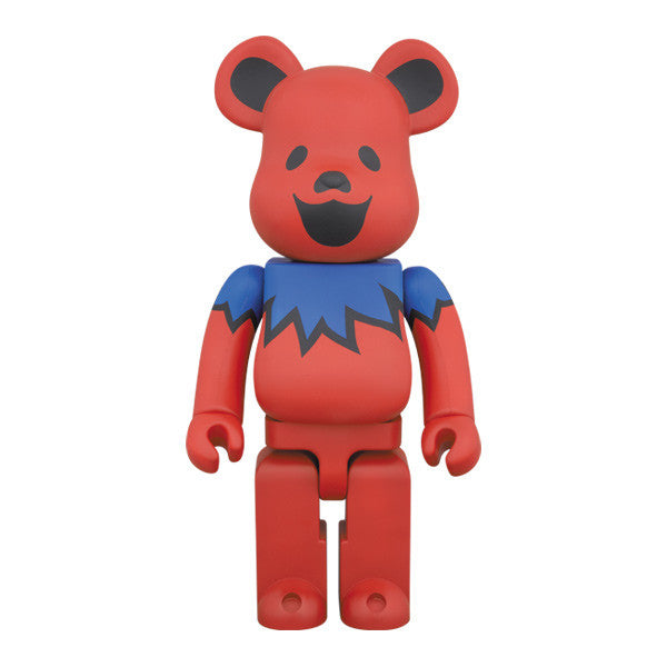 Grateful Dead Red 100% Bearbrick - Mindzai - 1