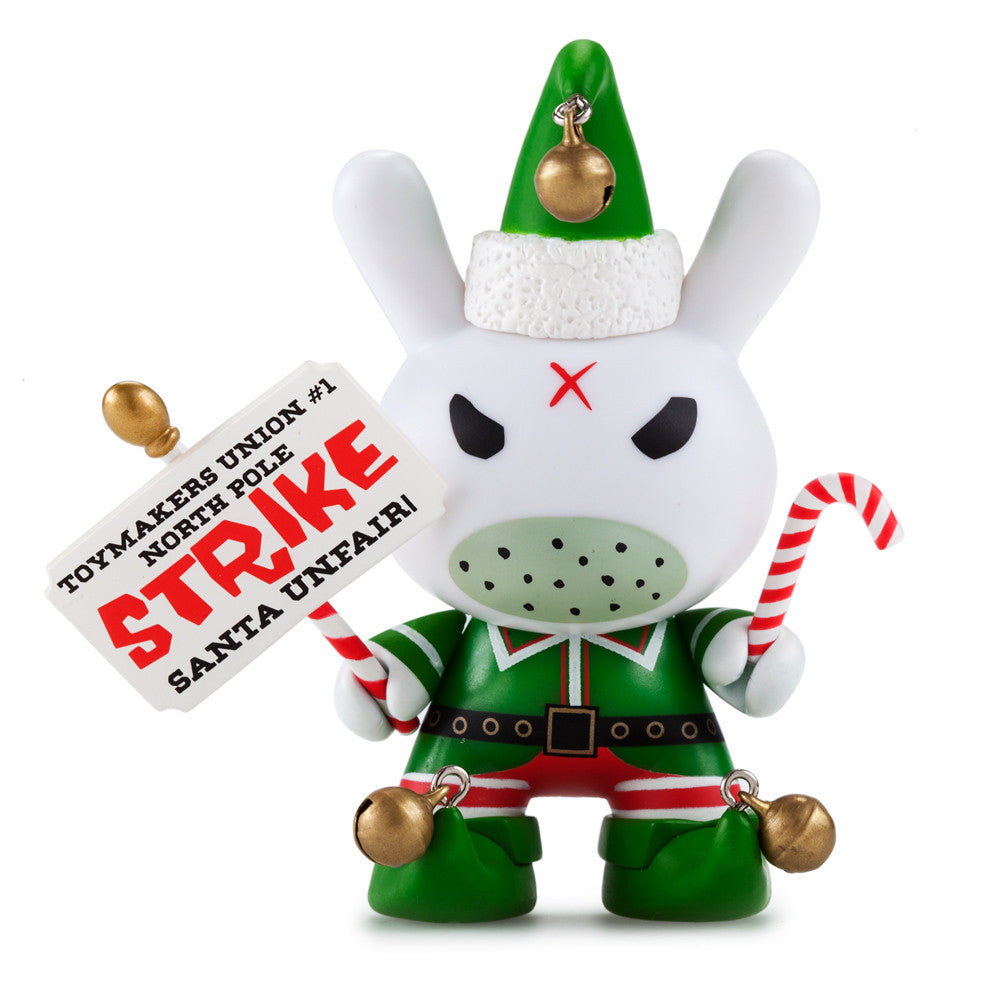 Grumpy Elf 3" Dunny by Frank Kozik x Kidrobot - Mindzai - 3