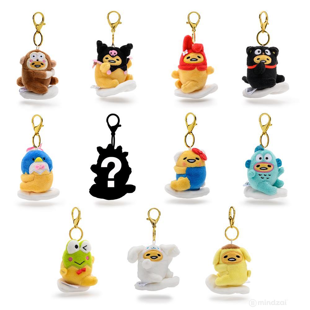 Gudetama Blind Box Plush Charms by Sanrio x Kidrobot