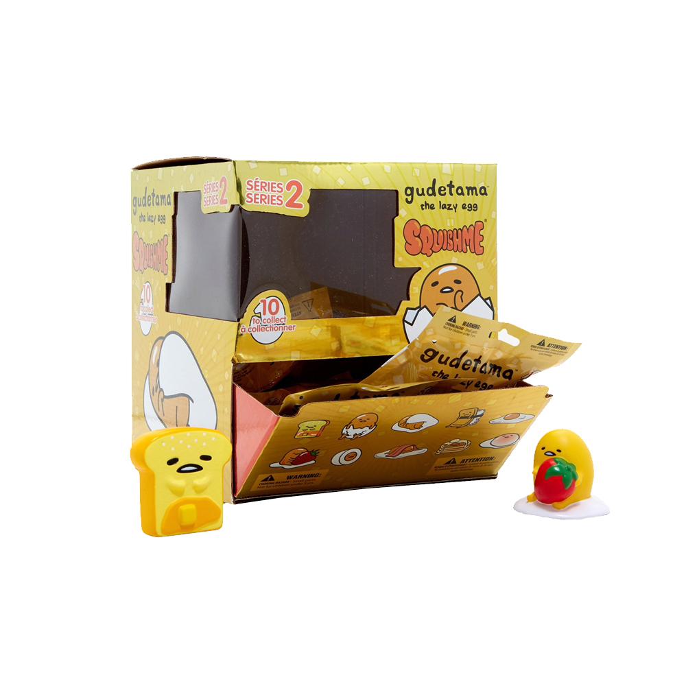 Gudetama Lazy Egg Squishme Series 2 - Random Single Blind Bag