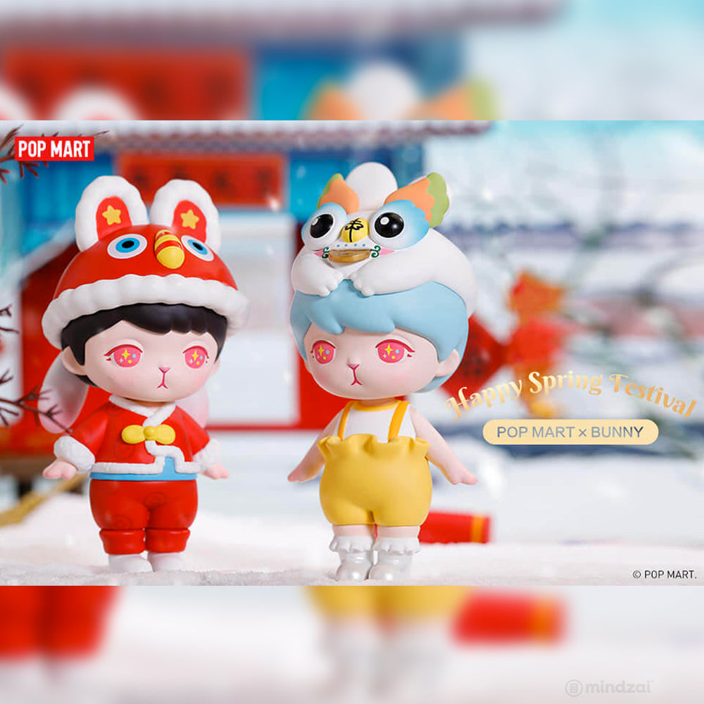 Bunny Happy Spring Festival Blind Box Series by POP MART