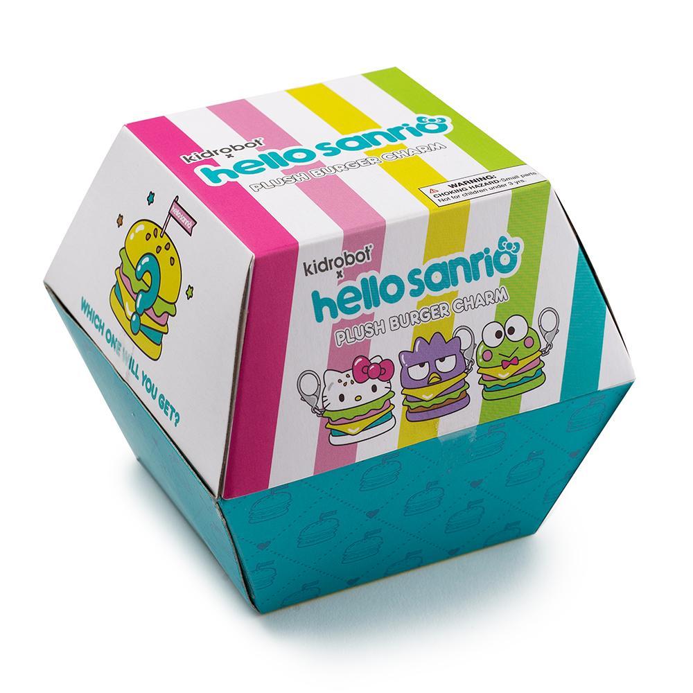 Hello Sanrio Plush Burger Charms Blind Box by Kidrobot