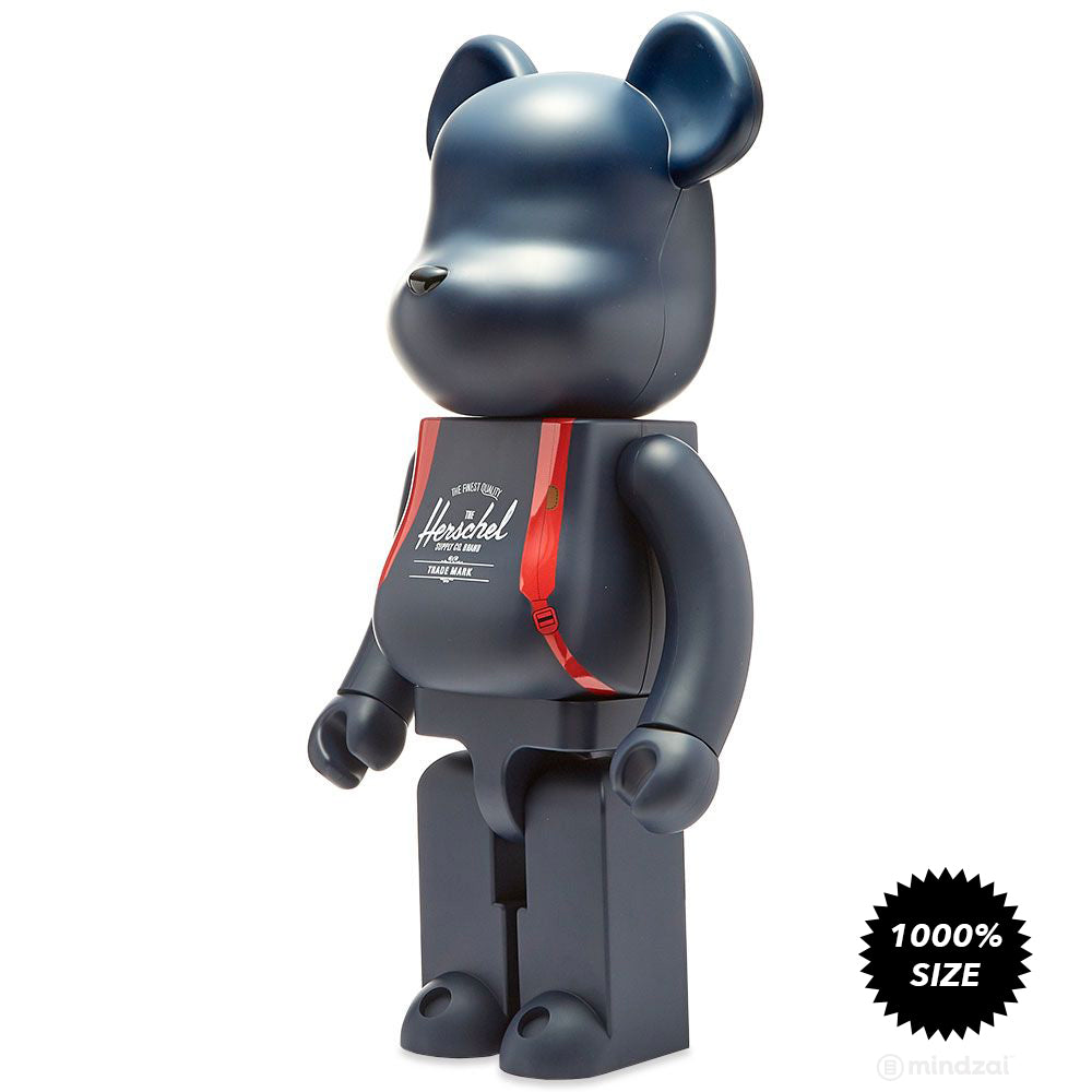 Herschel Supply 1000% Bearbrick by Medicom Toy