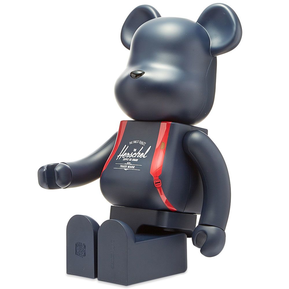 Herschel Supply 1000% Bearbrick by Medicom Toy