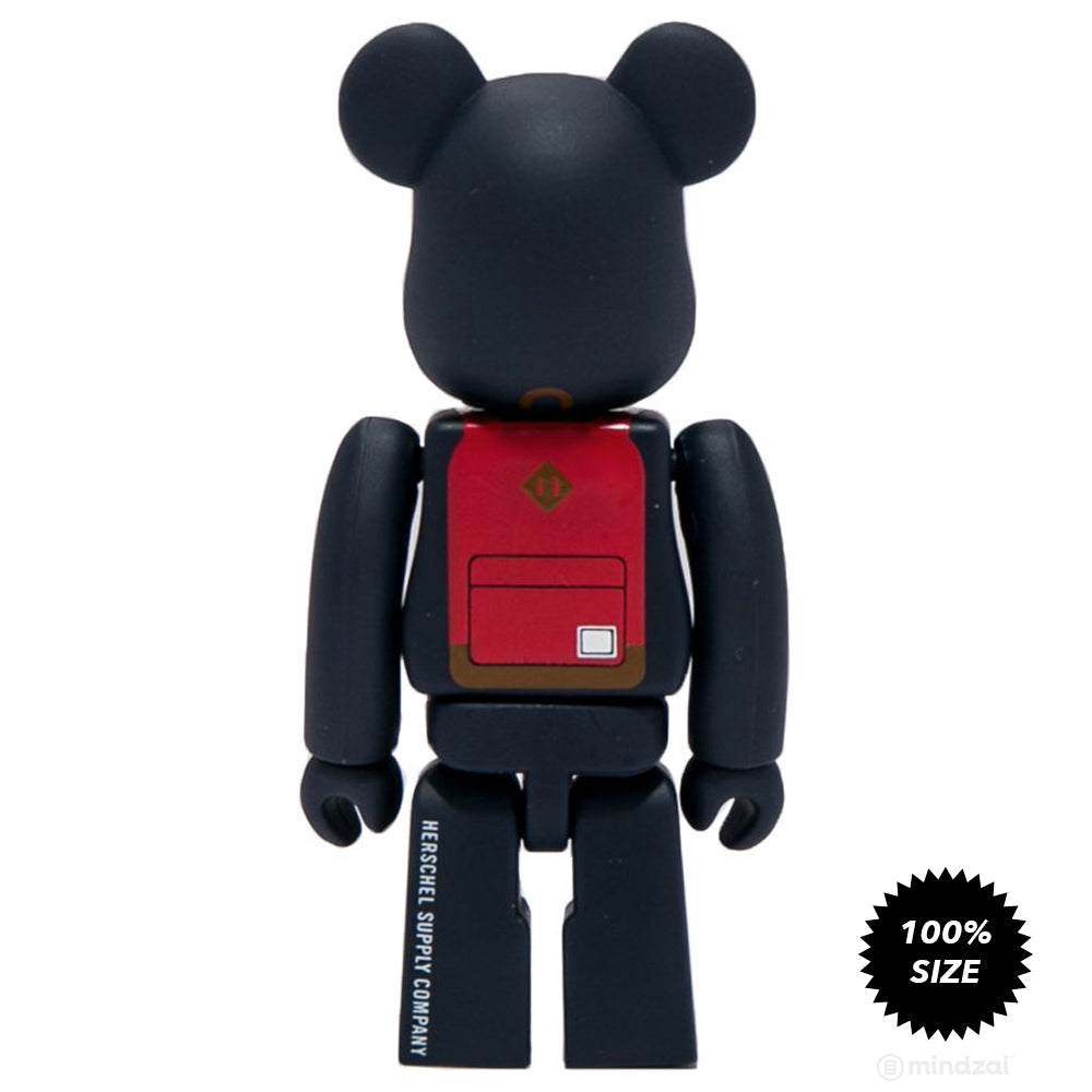 Herschel Supply 100% Bearbrick by Medicom Toy