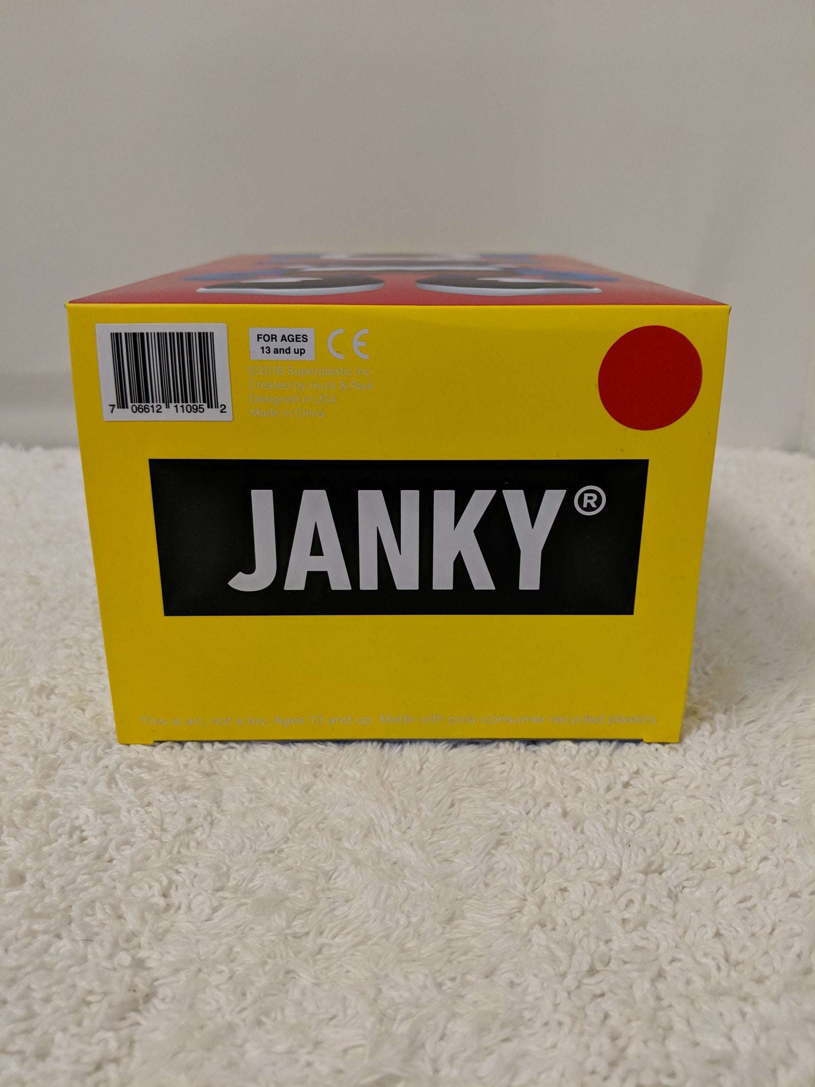 SuperPlastic Super Janky Ro-Mu-Lo Eye Strain Red (El Grand Chamaco)