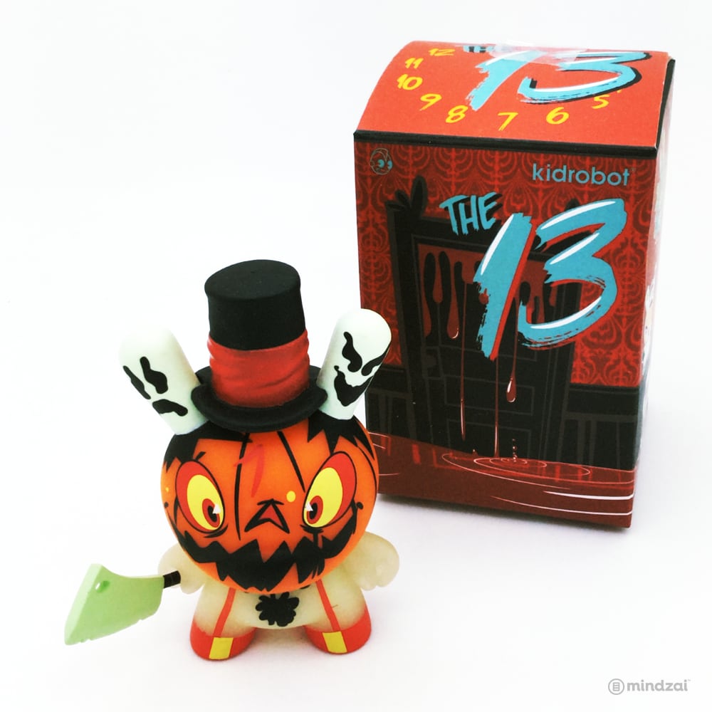 The 13 Dunny Series - Jack O' Lantern Dunny # 7