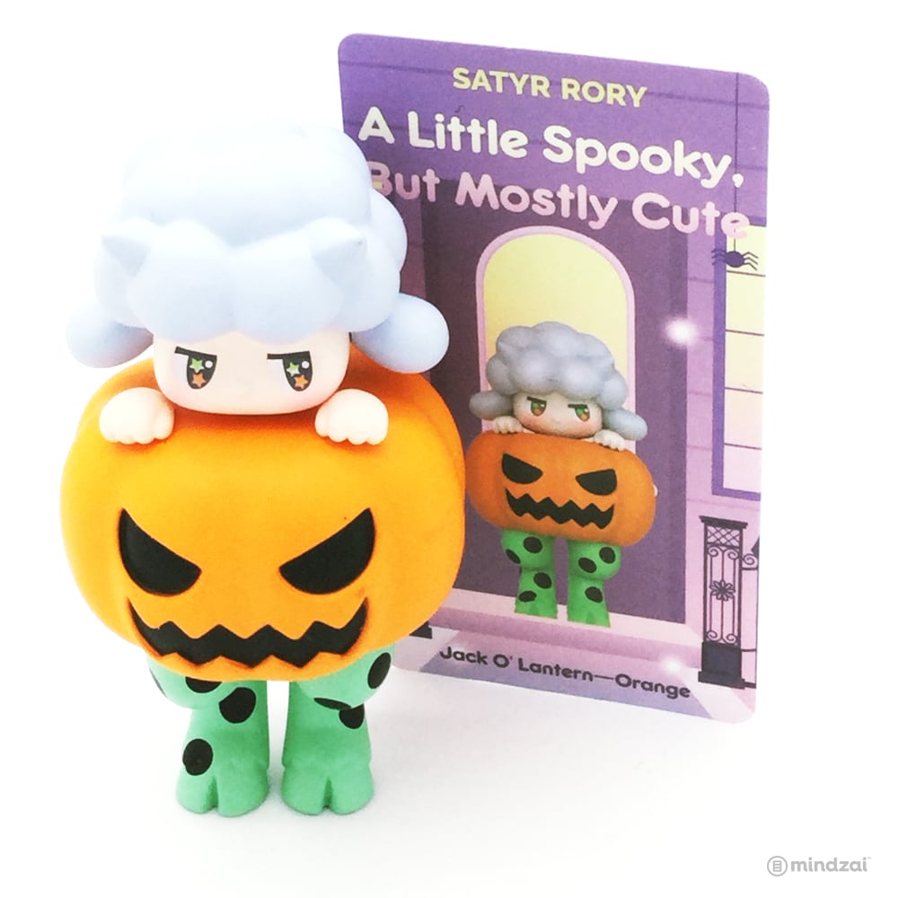 Satyr Rory A Little Spooky But Mostly Cute Series by Seulgie Lee x POP MART - Jack O' Lantern Pumpkin - Orange