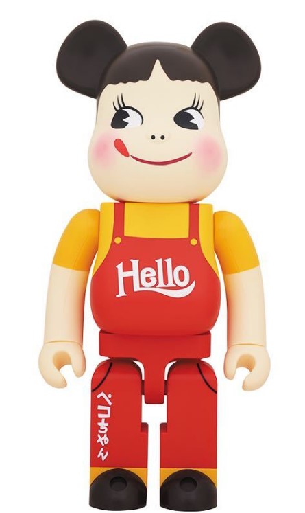 Bearbrick Peko-Chan Vintage HELLO 1000%