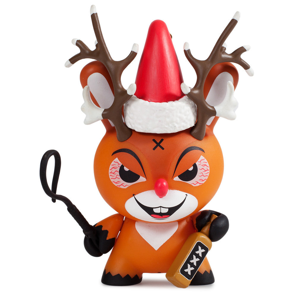 Rise of Rudolph Christmas Dunny by Kozik x Kidrobot - Mindzai - 1