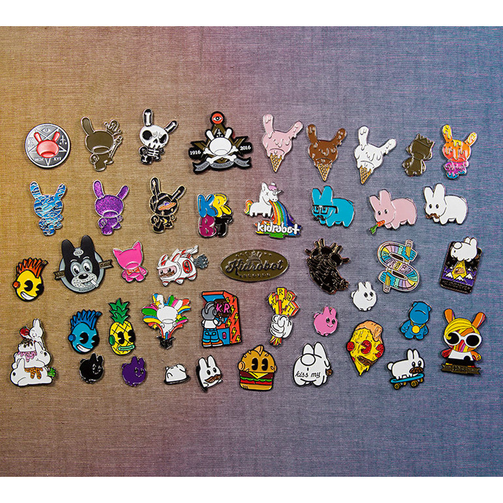Pinning It and Winning It Blind Box Pins by Kidrobot - Mindzai - 1