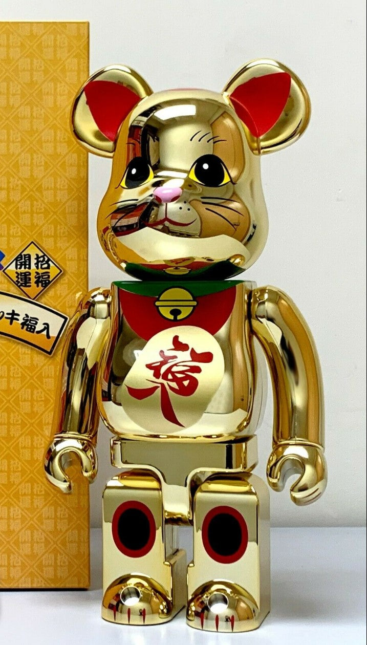 Tokyo Skytree Lucky Cat Maneki Neko (Gold Red version) 400%