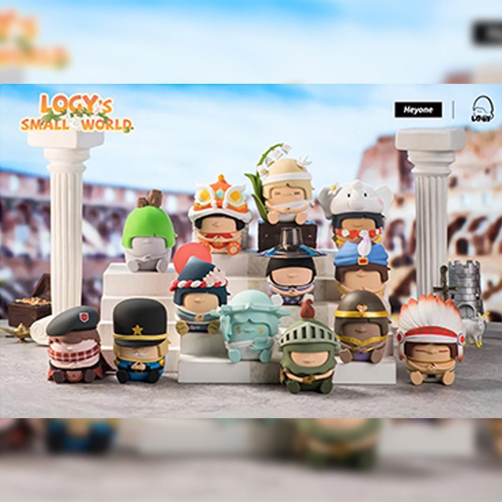 Logy's Small World Blind Box Series by ZEZE x BLACKTOYS