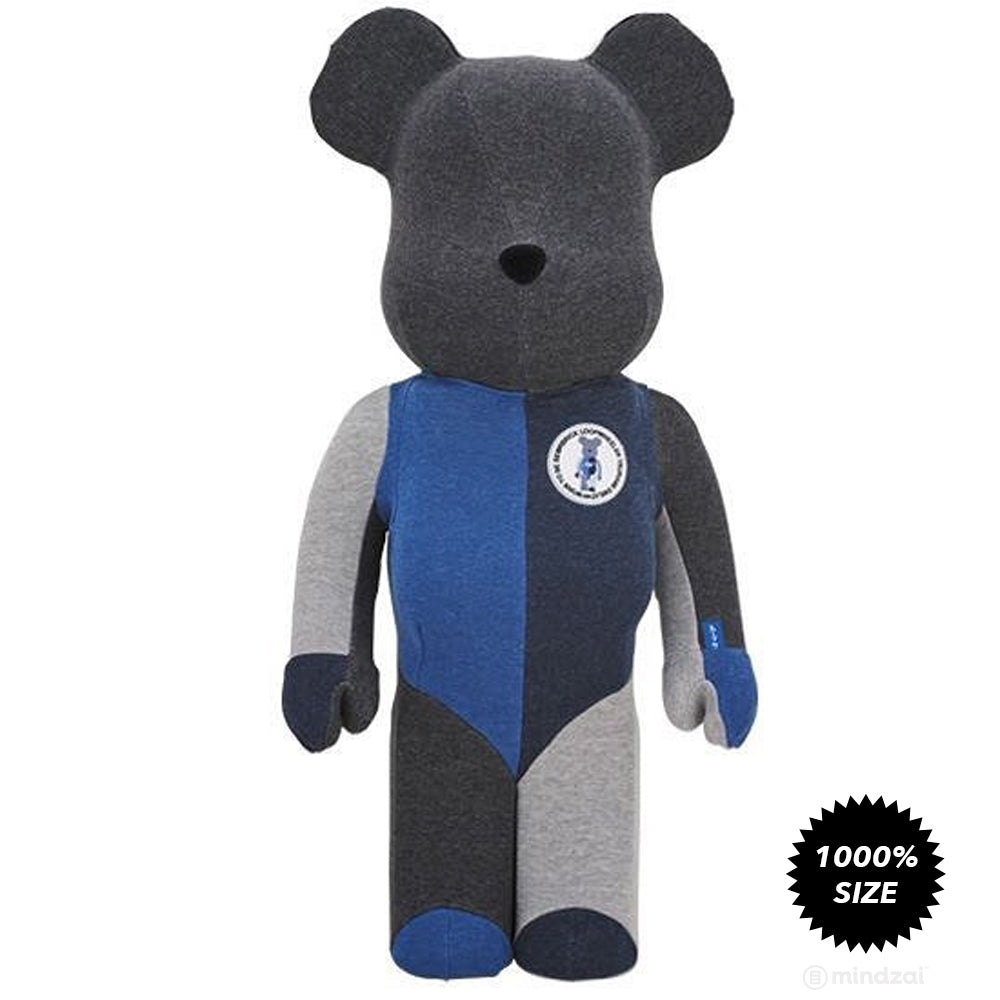 Loopwheeler 2018 1000% Bearbrick by Loopwheeler x Medicom Toy