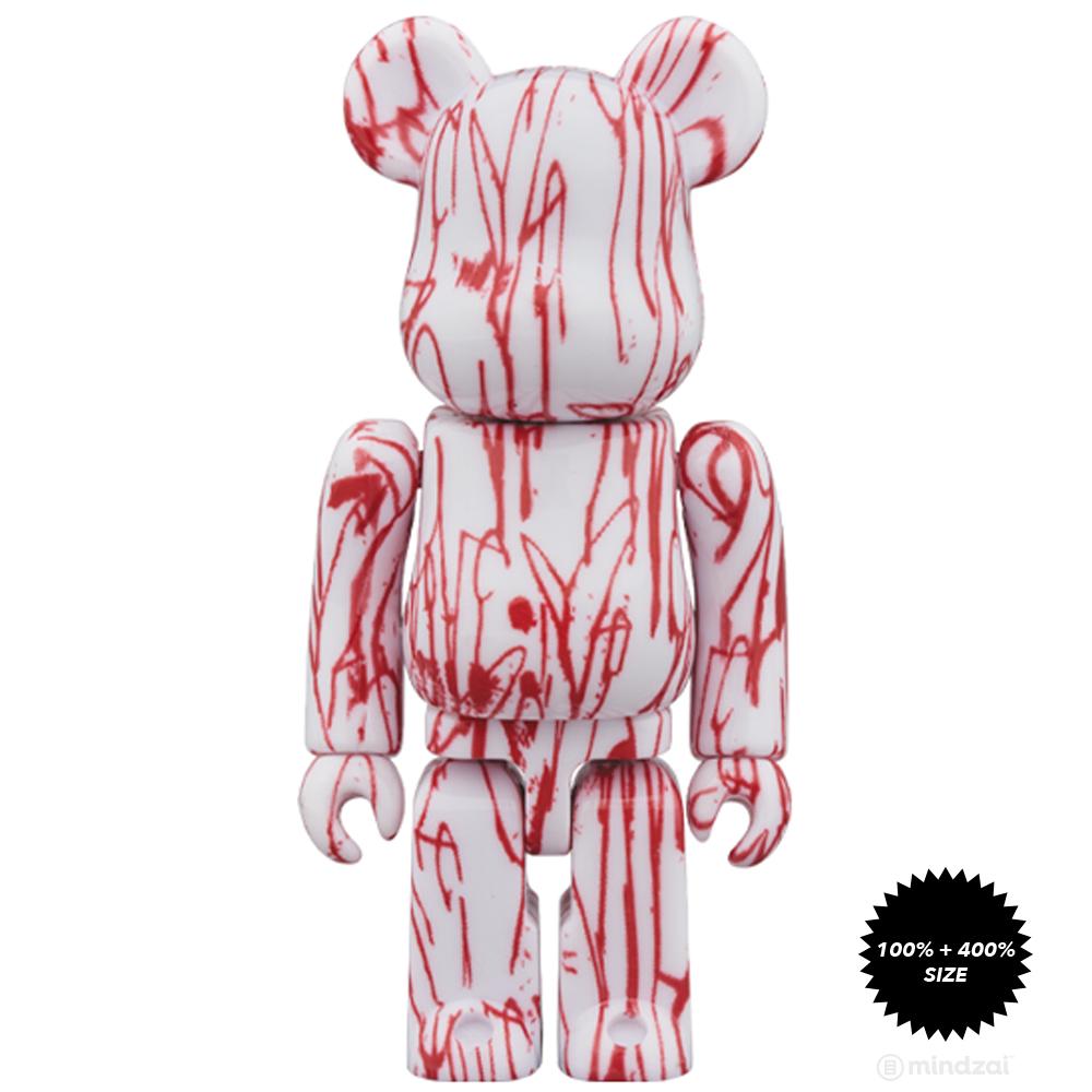 Love Me Bearbrick 100% + 400% Bearbrick Set by Medicom Toy x Curtis Kulig