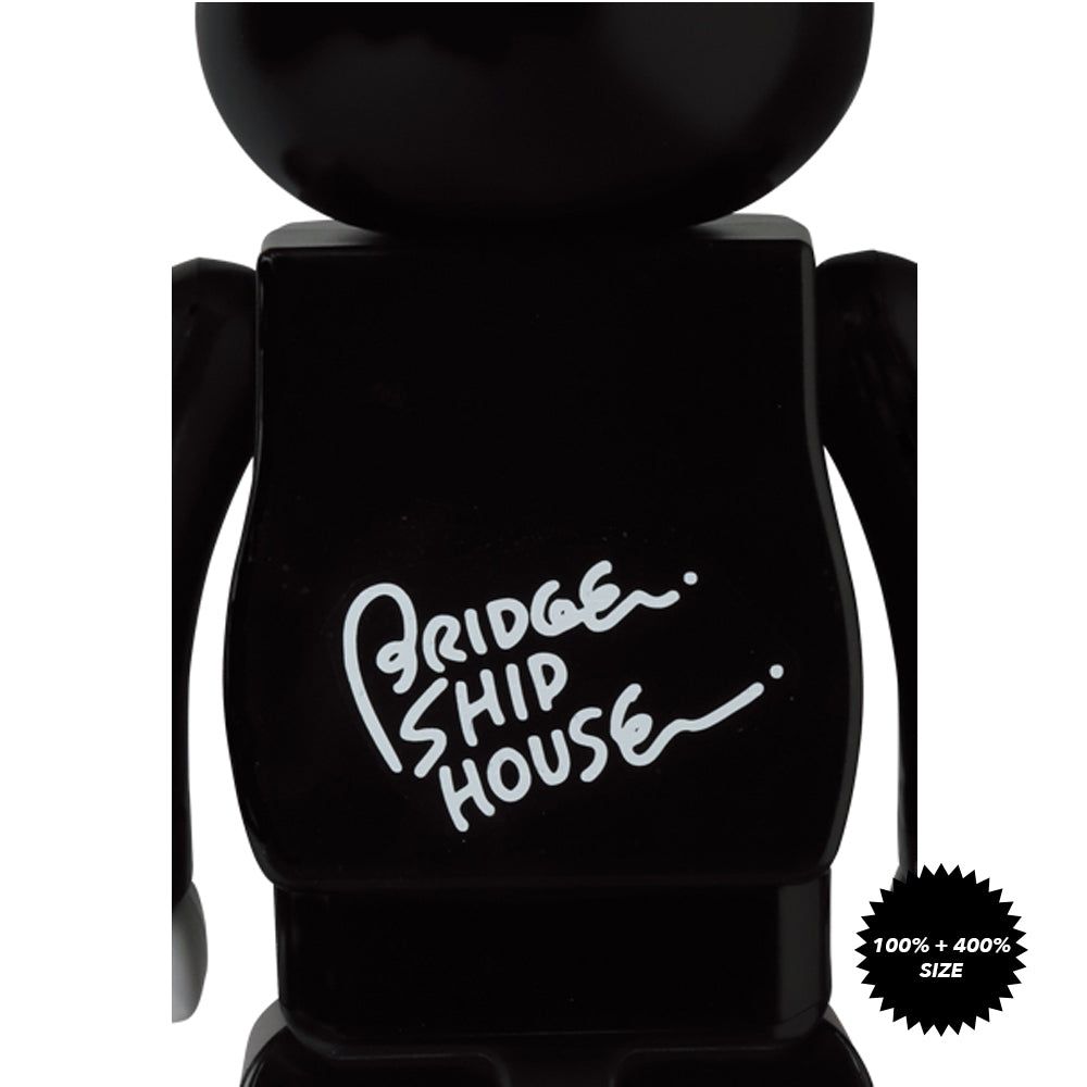 Matthew 100% + 400% Bearbrick Set by Bridge Ship House x Medicom Toy