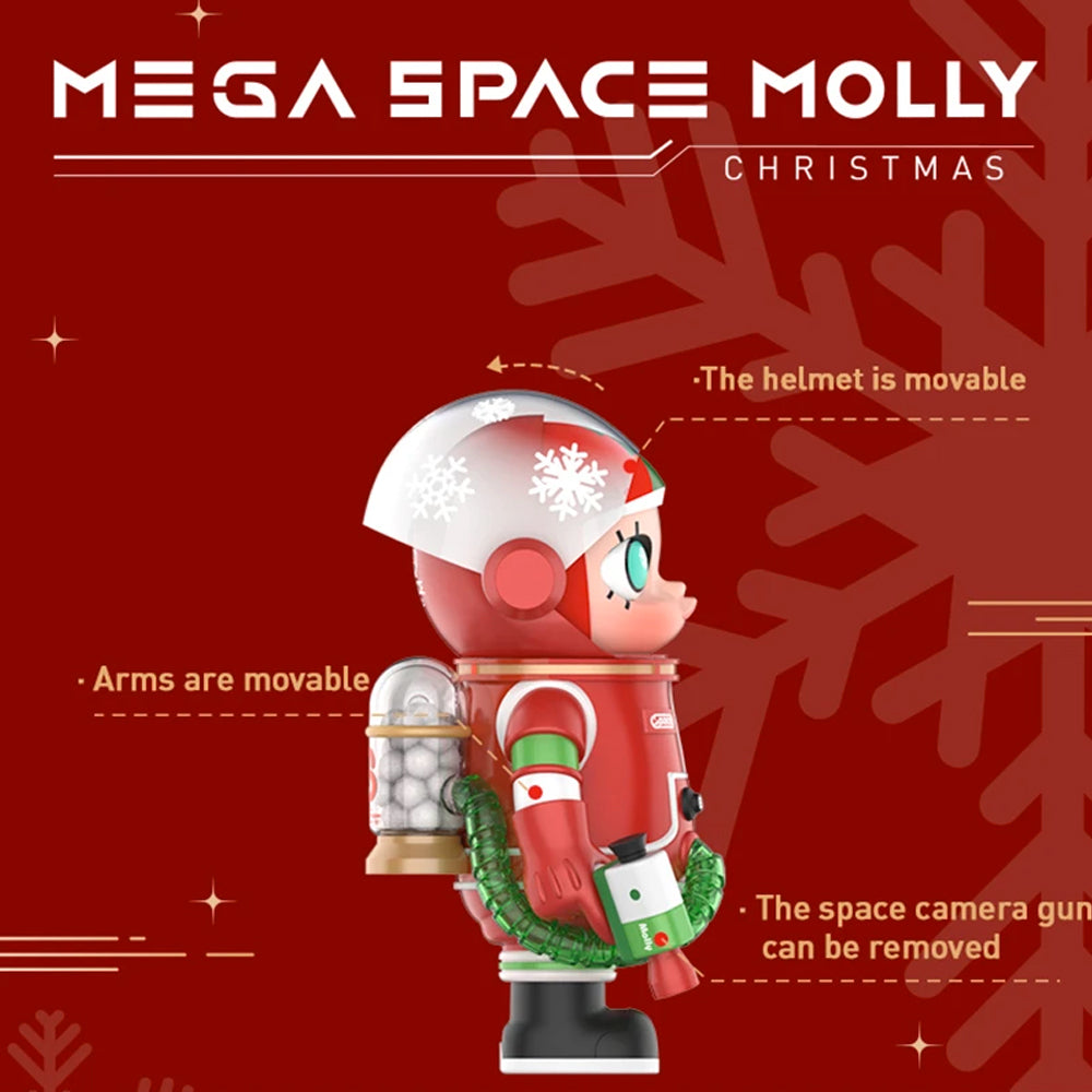 MEGA SPACE MOLLY 400% Christmas Edition Art Toy