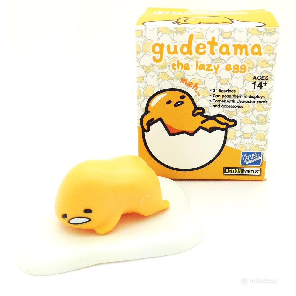 Gudetama the Lazy Egg Vinyl Figure Blind Box by The Loyal Subjects - meh... (GID)