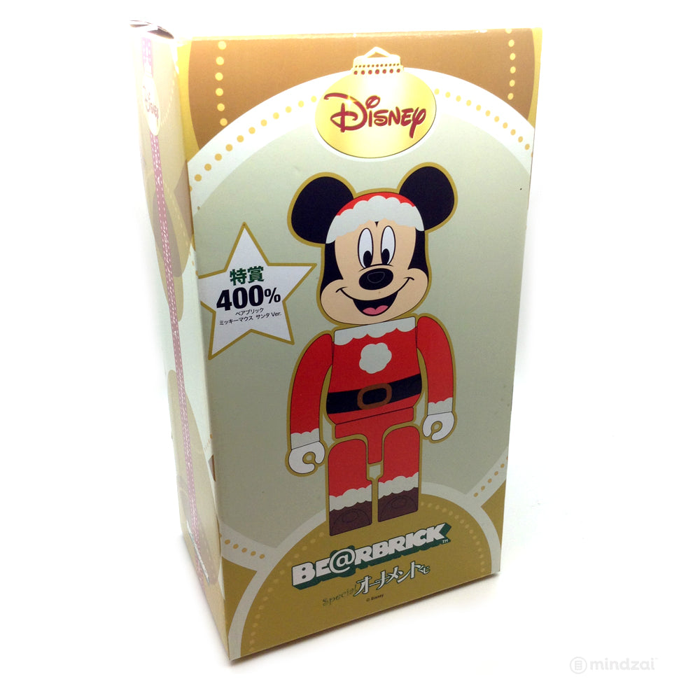 Disney x Special Kuji: Mickey Mouse Santa Suit Version 400% Bearbrick (Limited)