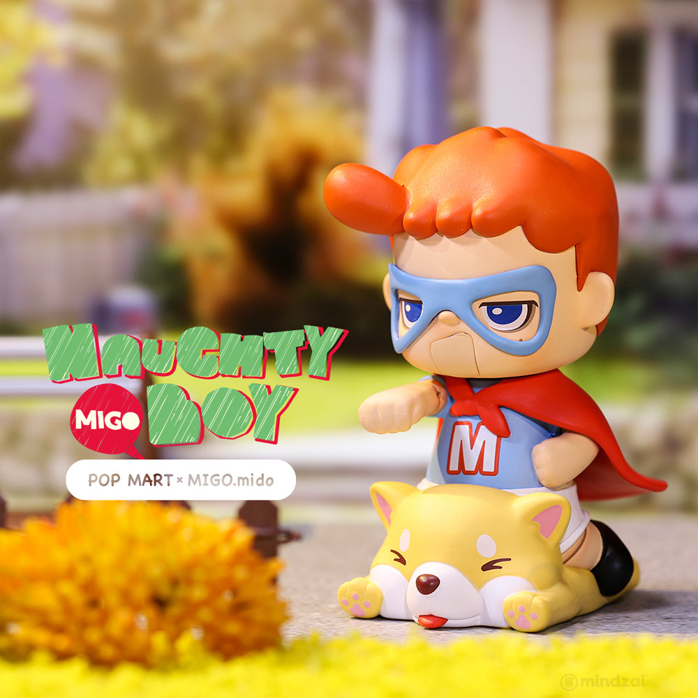 Migo Naughty Boy Blind Box Series by Gwen MIGO mido x POP MART