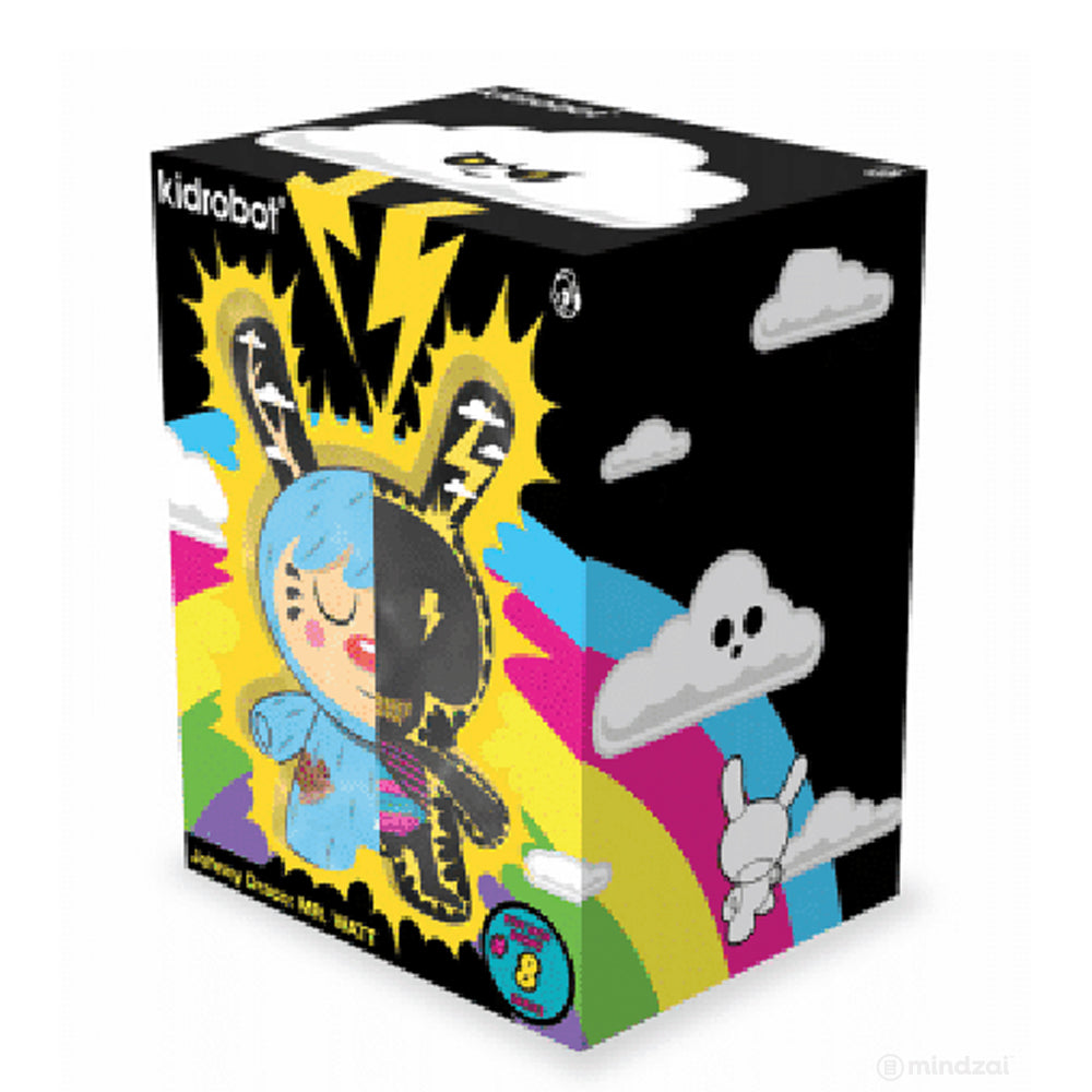 Mr. Watt 5" Half Ray Dunny by Johnny Draco x Kidrobot x Jason Freeny