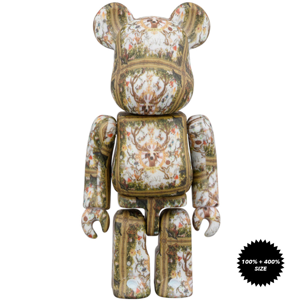 Much in Love 100% + 400% Bearbrick Set by Yuki Ogura x Medicom Toy
