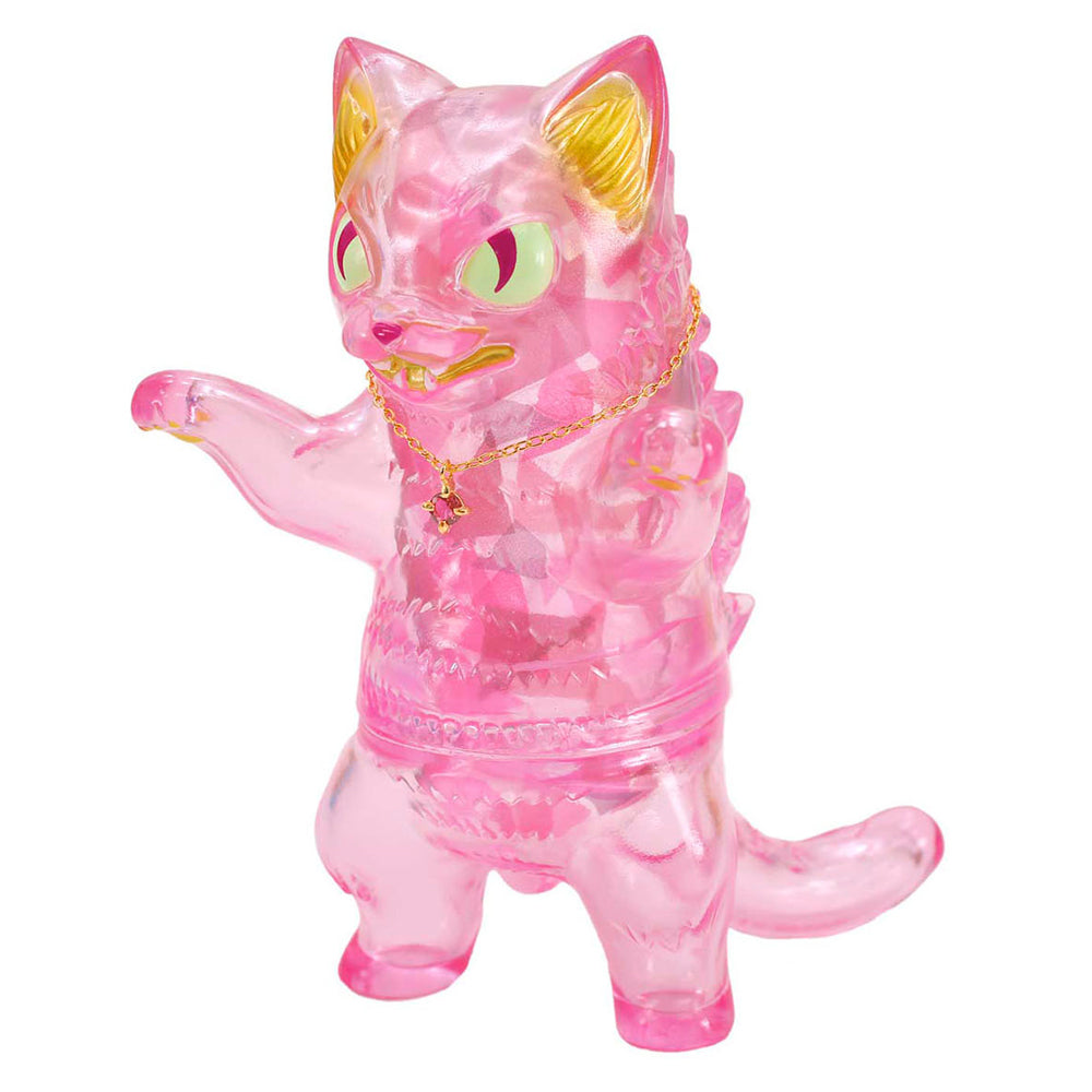 Negora Birthstone Collection (Pink Tourmaline Version) Sofubi Art Toy by Konatsuya