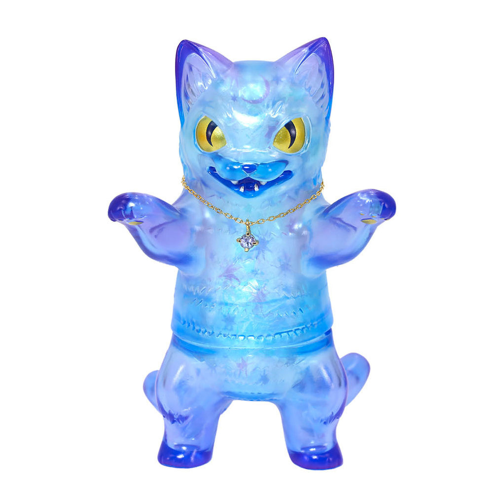 Negora Birthstone Collection (Tanzanite Version) Sofubi Art Toy by Konatsuya