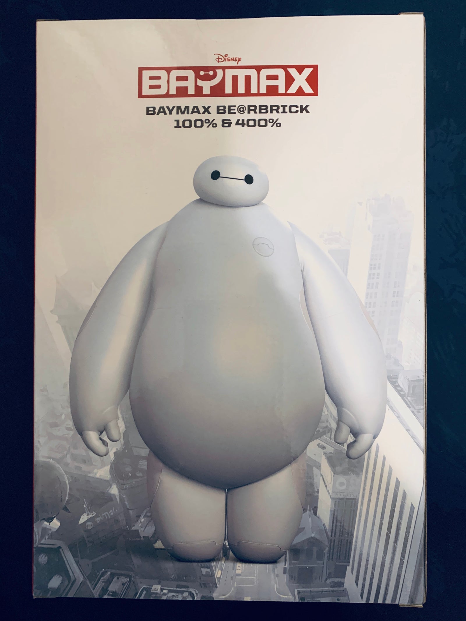 Bear brick Baymax 100%&400% set gray