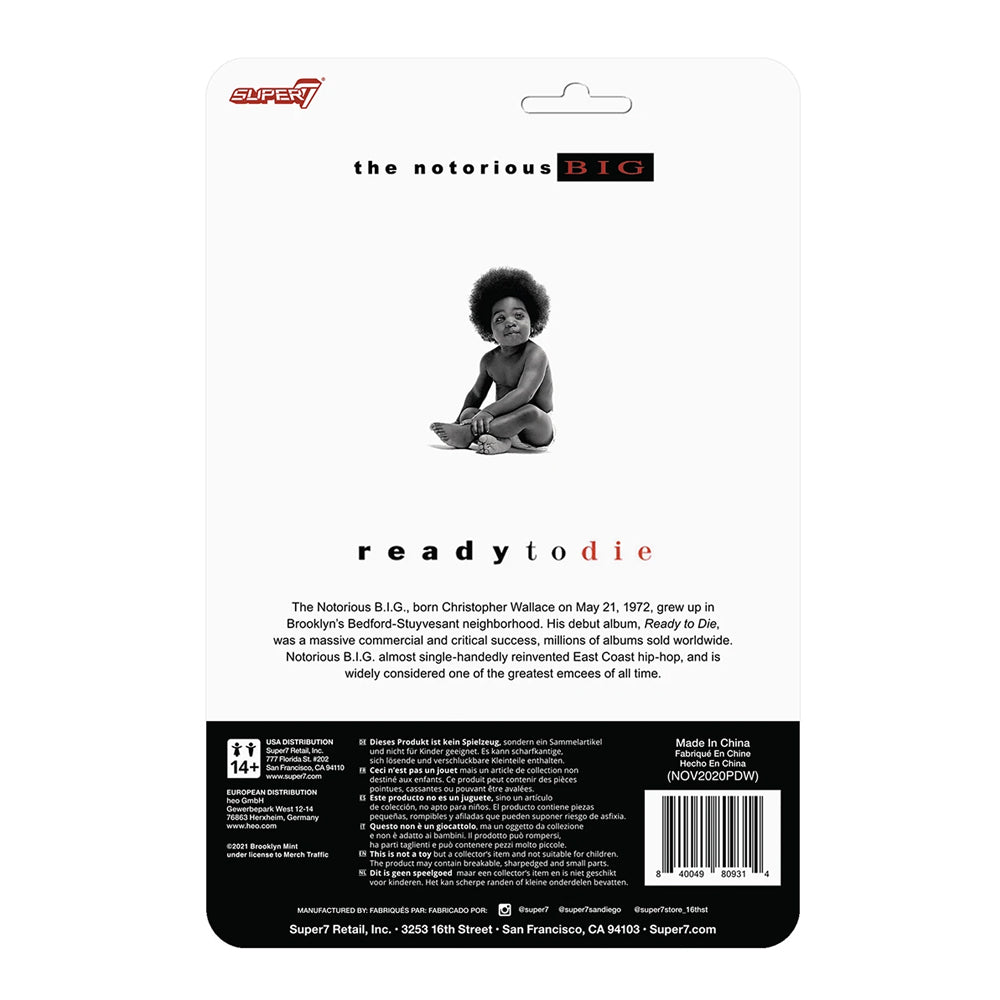 Notorious B.I.G. ReAction Figure - The Original by Super7