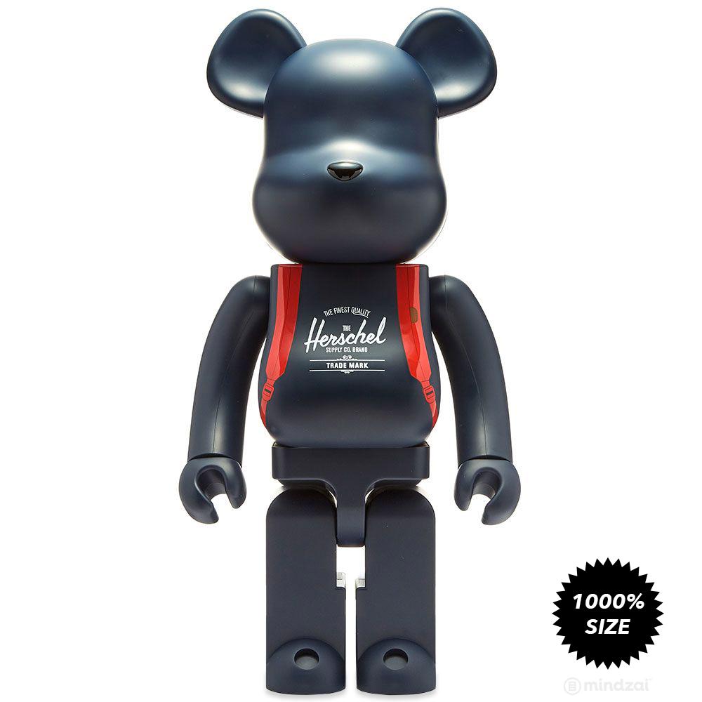 Herschel Supply 1000% Bearbrick by Medicom Toy