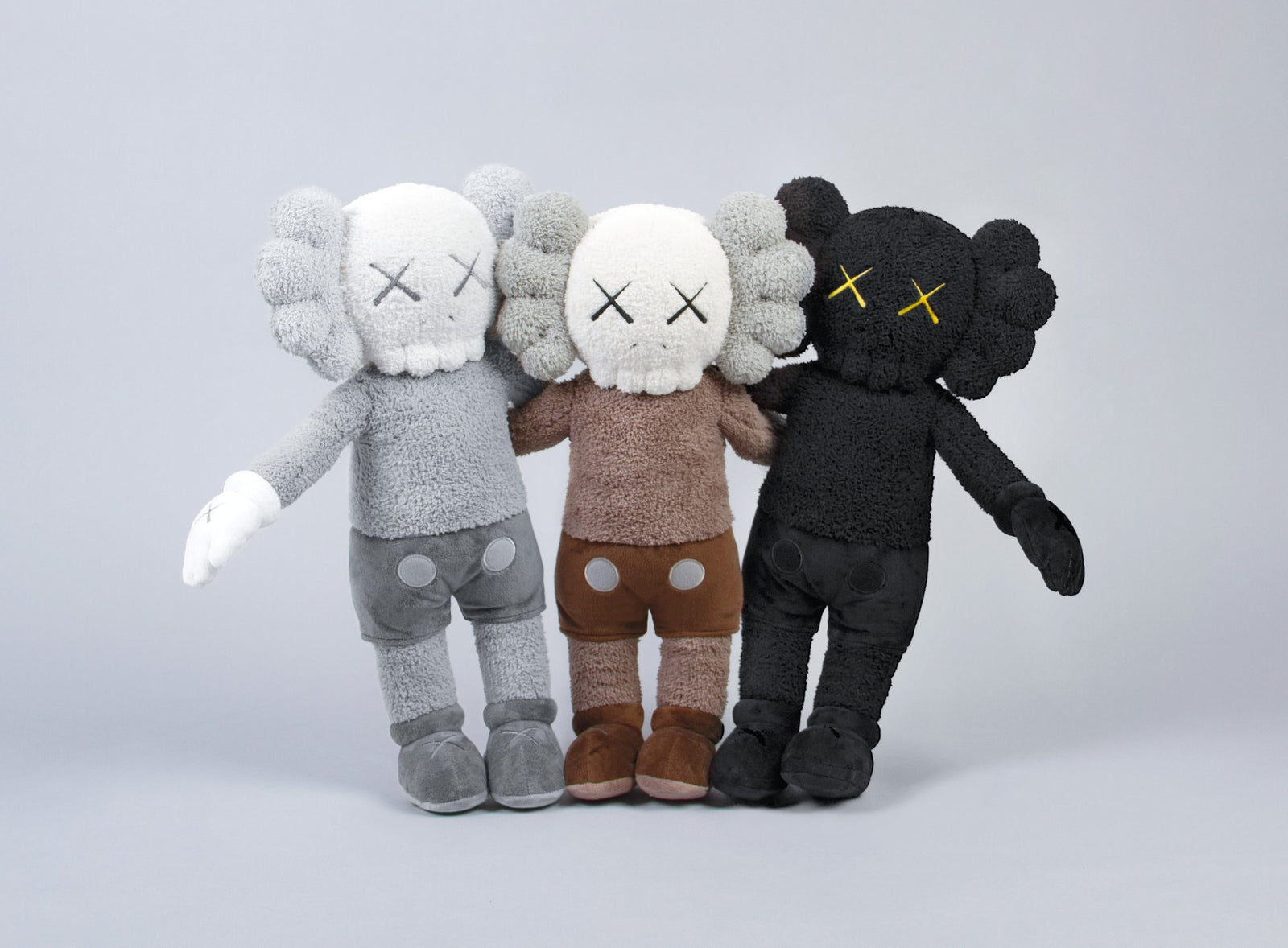 KAWS:HOLIDAY Hong Kong Limited 20" Companion Plush (2019) Black version
