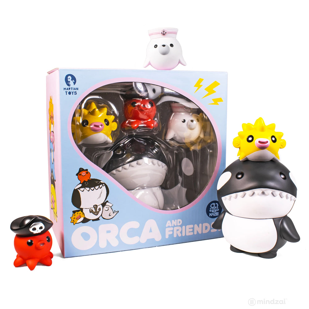 Orca & Friends OG by Kaze Tee x Martian Toys