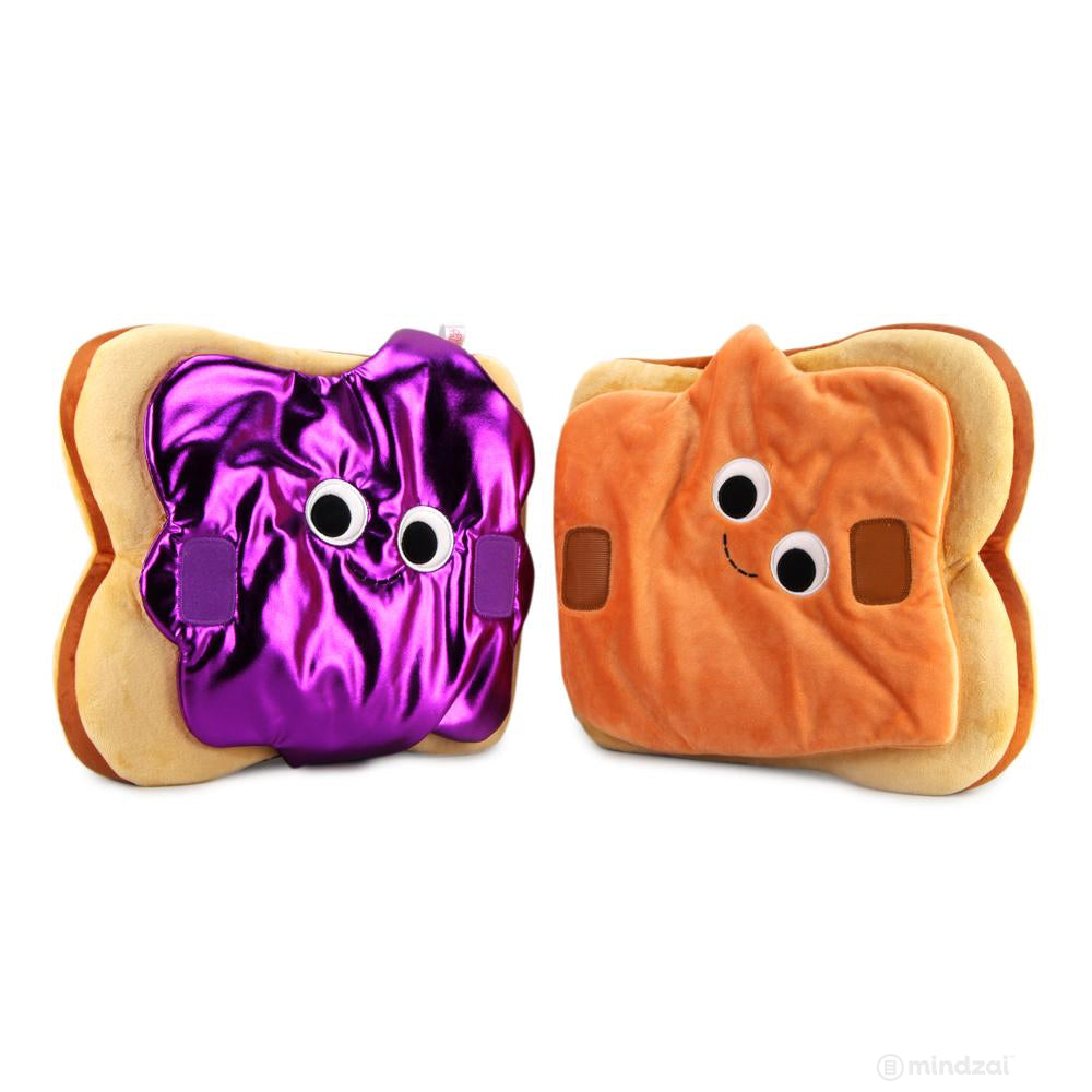 Yummy World Parker and Jayden Peanut Butter and Jelly Sandwich Plush Toy by Kidrobot