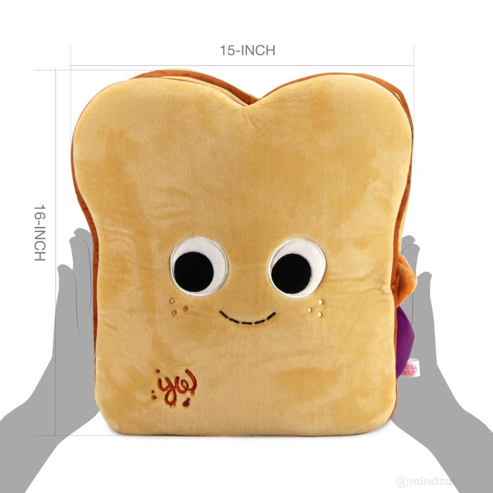 Yummy World Parker and Jayden Peanut Butter and Jelly Sandwich Plush Toy by Kidrobot