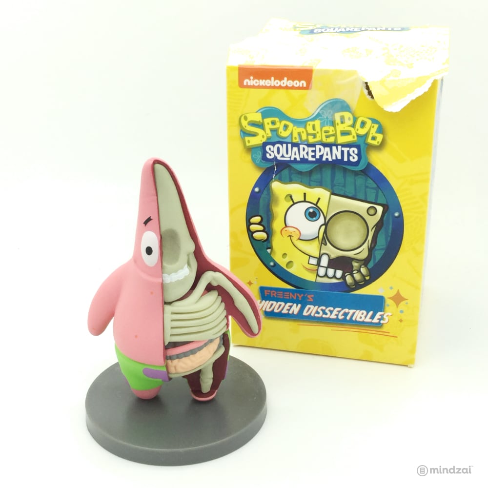 Hidden Dissectables Spongebob Square Pants by Jason Freeny x Mighty Jaxx - Patrick