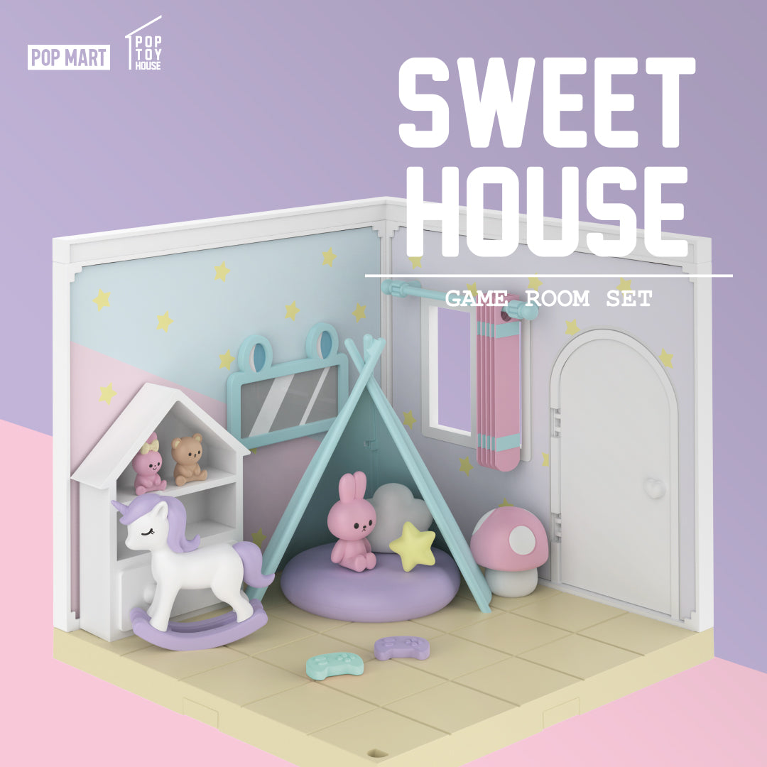 Sweet House Diorama Toy Sets by POP MART