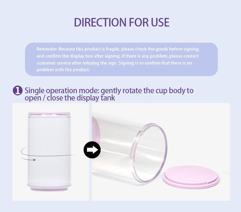 Toy Display Cans Six Pack (Rainbow Version) by POP MART