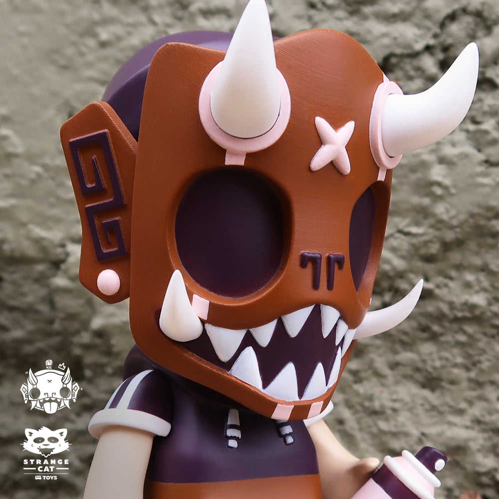 Puck Little Painter Sandwalker Edition Art Toy Figure by Chris Dokebi