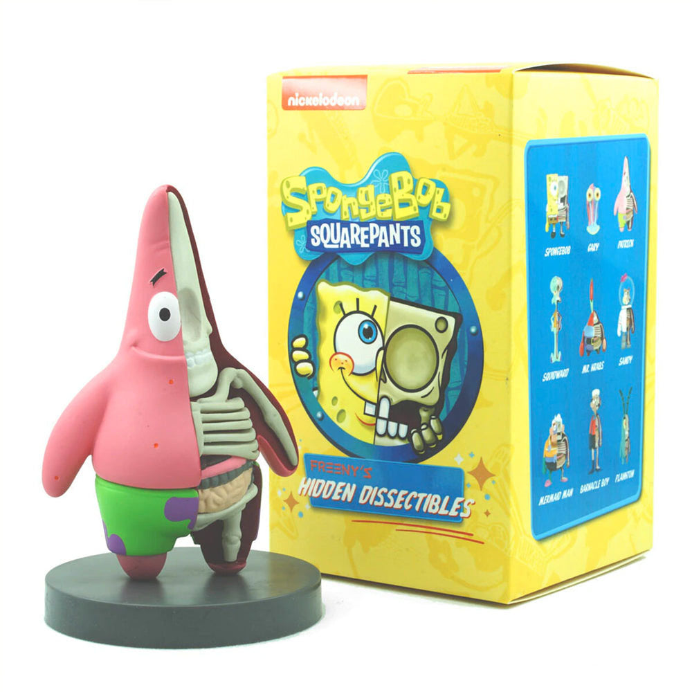 Hidden Dissectables Spongebob Squarepants Blind Box Series by Jason Freeny x Mighty Jaxx