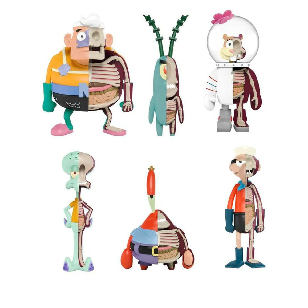 Hidden Dissectables Spongebob Squarepants Blind Box Series by Jason Freeny x Mighty Jaxx