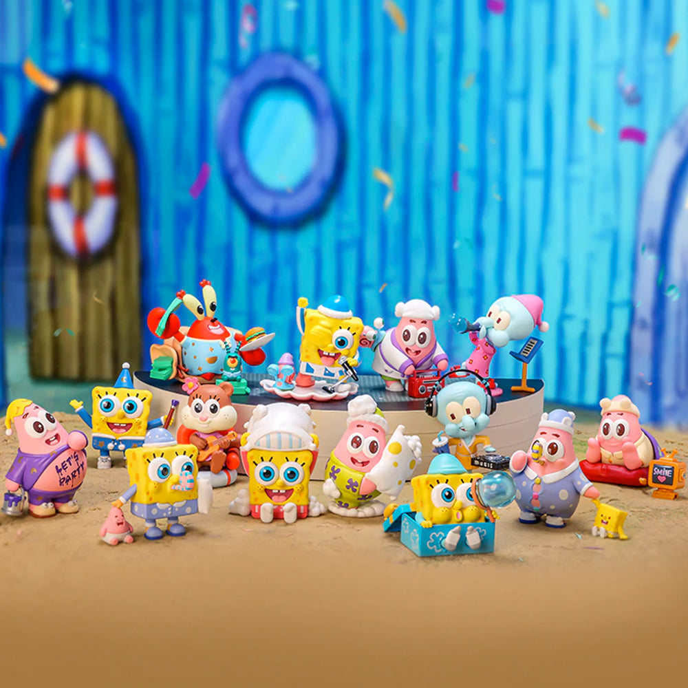 SpongeBob Pajamas Party Blind Box Series by POP MART