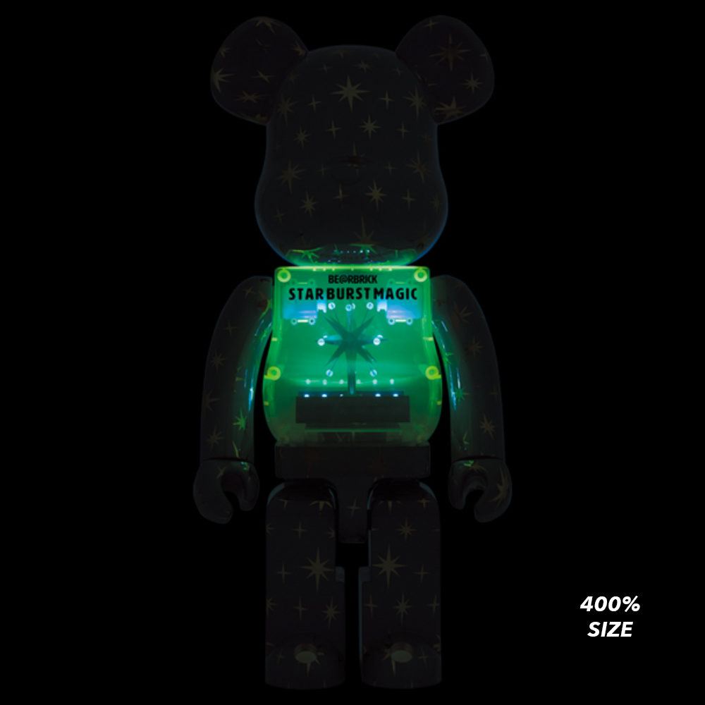 Asami Matsumura Star Burst Magic 400% Bearbrick by Medicom Toy