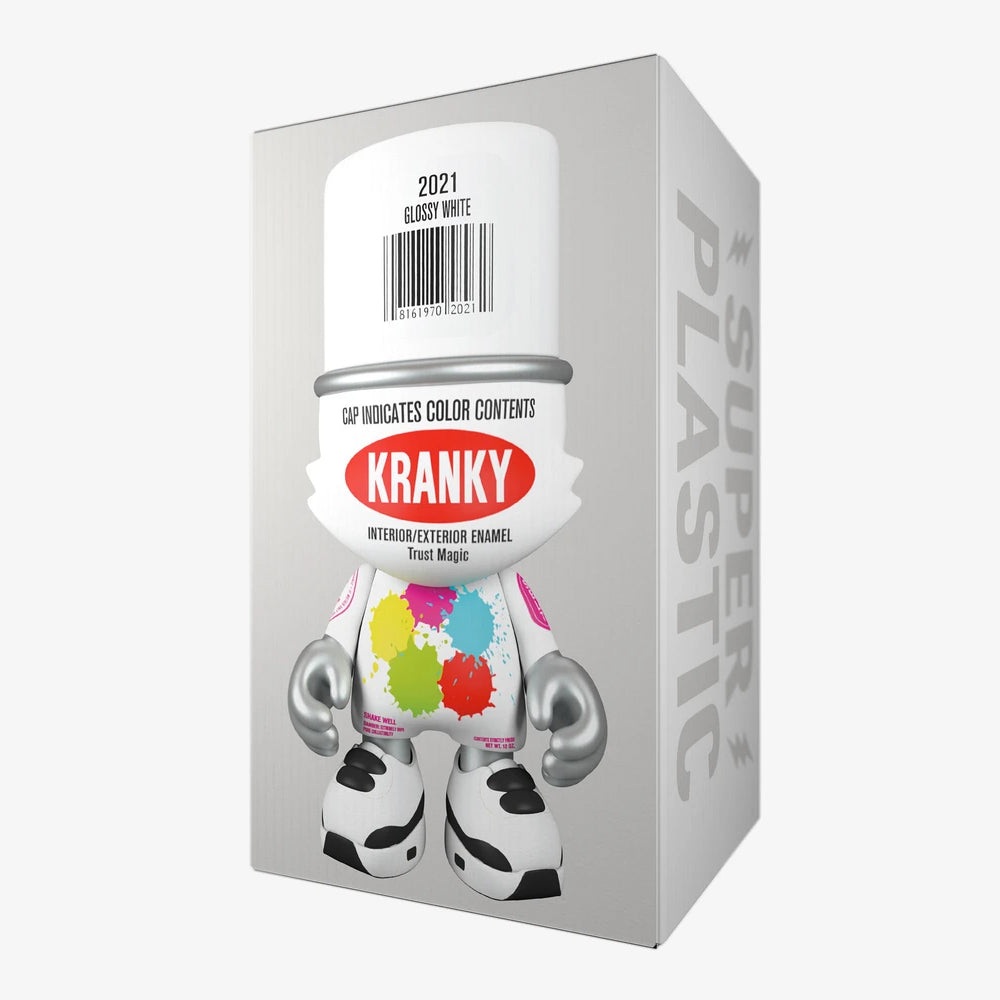 Glossy White SuperKranky by SketOne x Superplastic