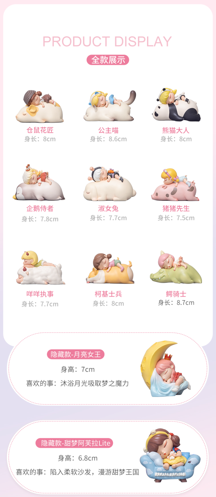 Sweet Dream Kingdom Blind Box Series by KemeLife